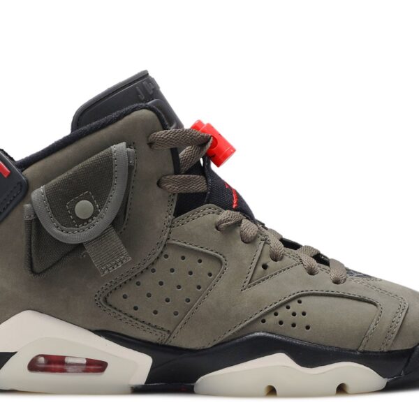 Travis Scott x Jordan 6 Retro GS 'Olive'