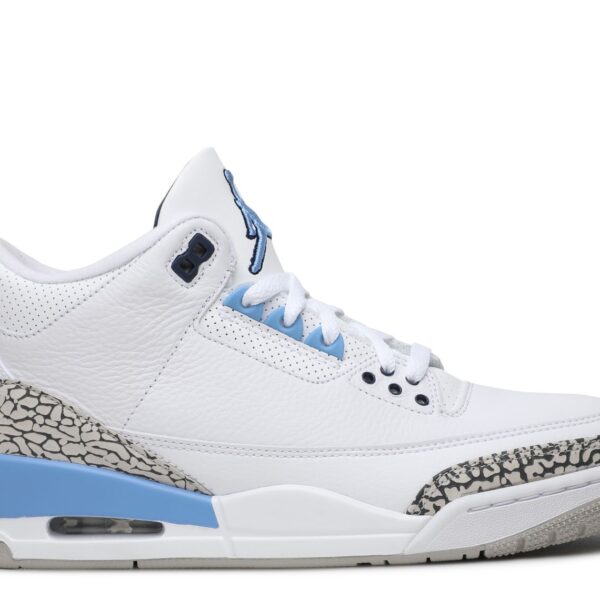 Jordan 3 Retro 'UNC'