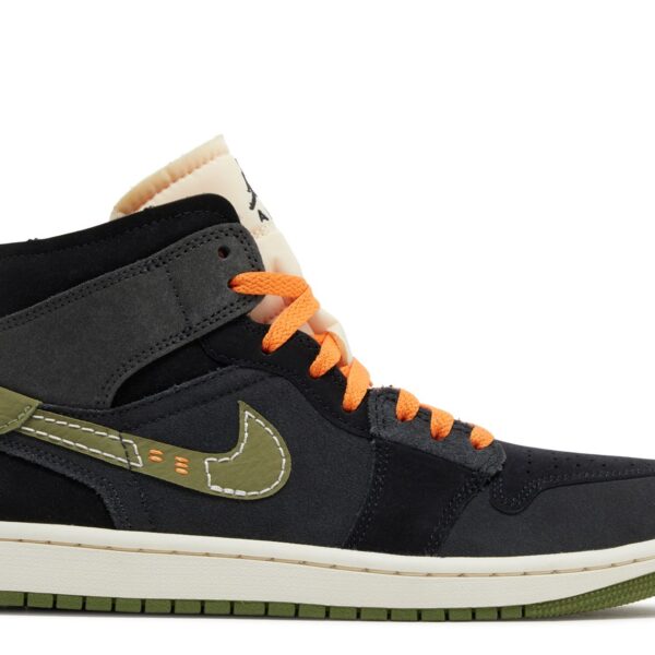 Jordan 1 Mid SE Craft 'Anthracite Light Olive'