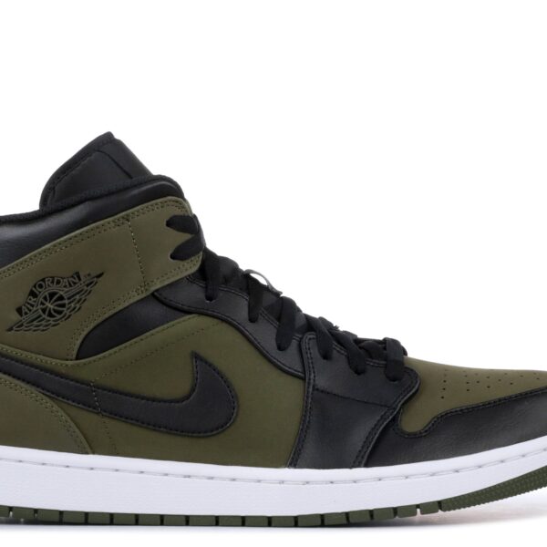 Jordan 1 Mid 'Olive Canvas'