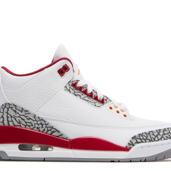 Jordan 3 Retro 'Cardinal Red'