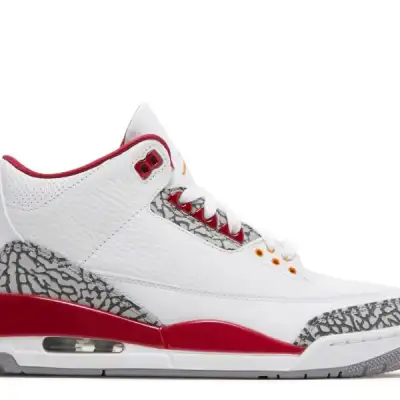 Jordan 3 Retro 'Cardinal Red'