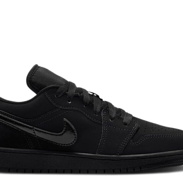 Jordan 1 Low GS 'Triple Black'