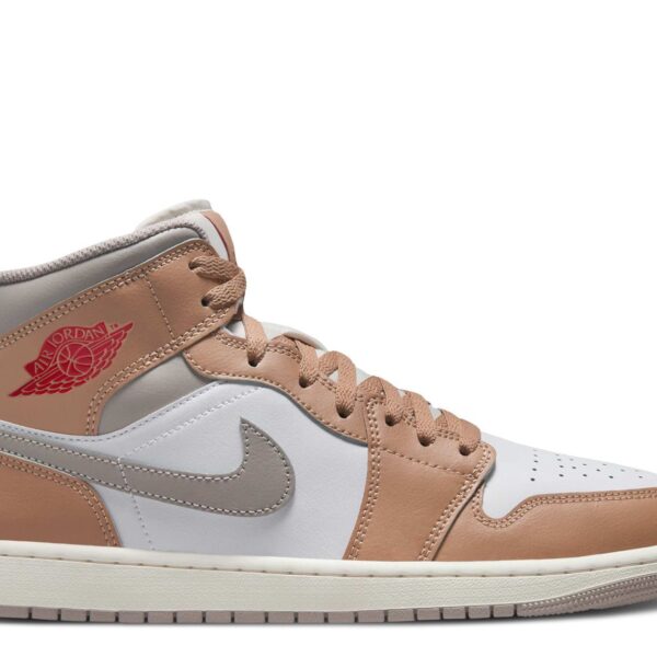 Jordan 1 Mid 'Hemp White'