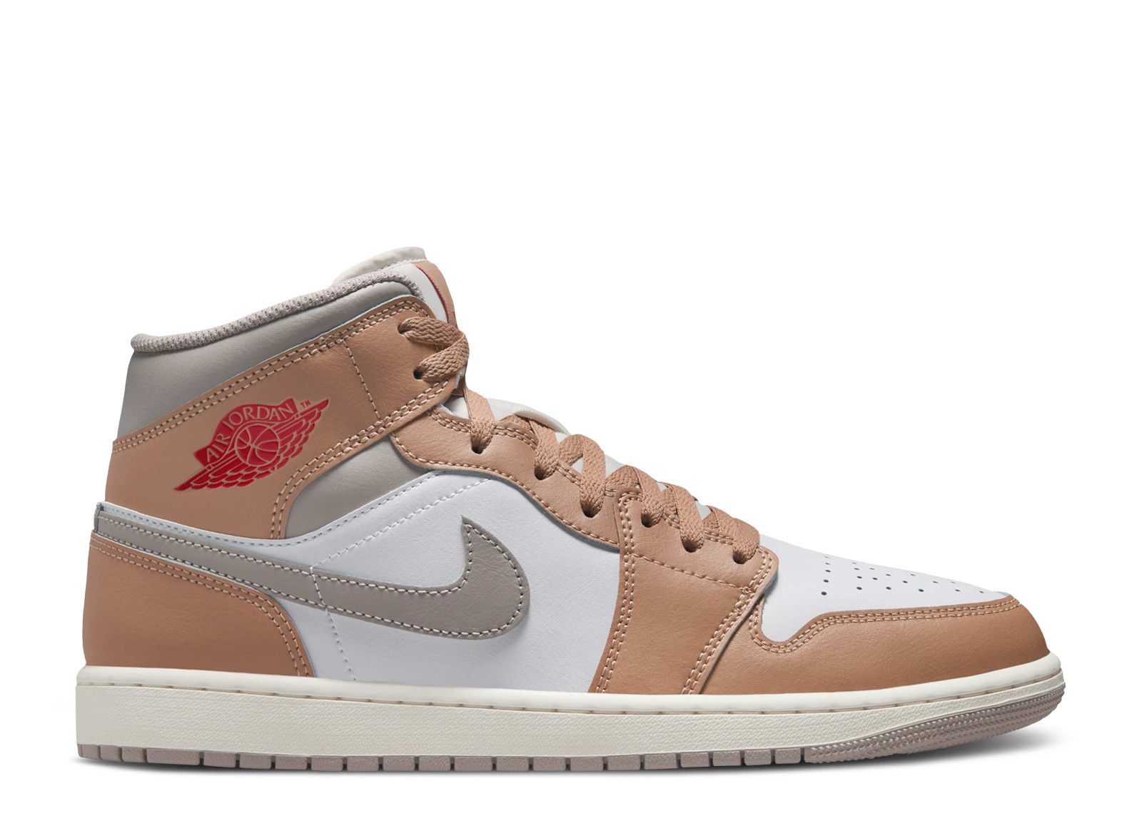 Jordan 1 Mid 'Hemp White'