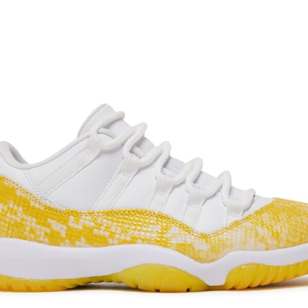 Wmns Jordan 11 Low 'Yellow Snakeskin'