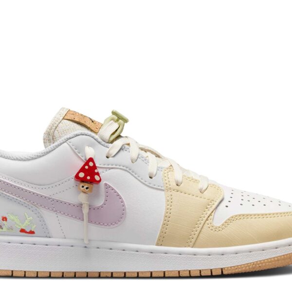 Jordan 1 Low GS 'Mushroom'