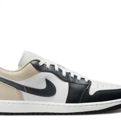 Jordan 1 Low 'Black Toe Rattan'