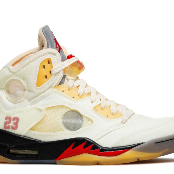 Off-White x Jordan 5 SP 'Sail'