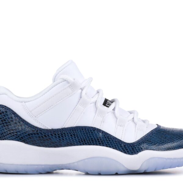 Jordan 11 Retro Low GS 'Navy Snakeskin' 2019