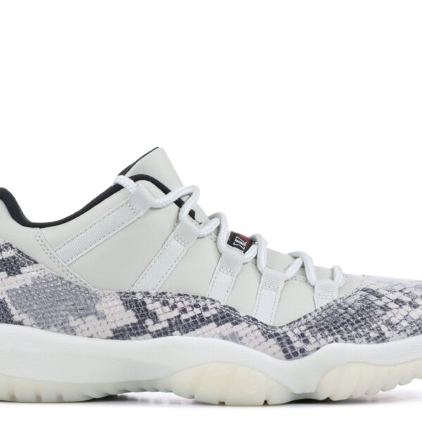 Jordan 11 Retro Low 'Light Bone Snakeskin'