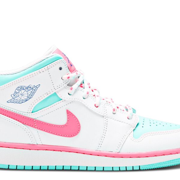 Jordan 1 Mid GS 'Digital Pink'