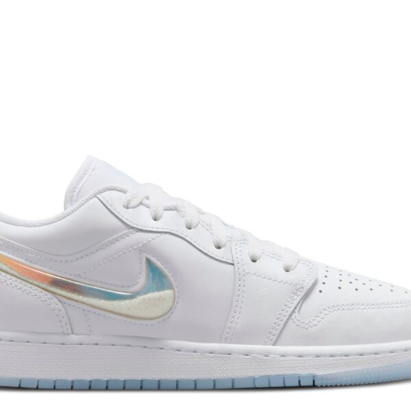 Jordan 1 Low SE GS 'Glitter Swoosh'