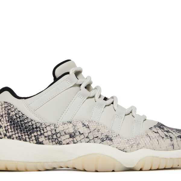 Jordan 11 Retro Low GS 'Light Bone Snakeskin'
