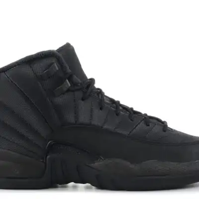 Jordan 12 Retro Winterized GS 'Triple Black'