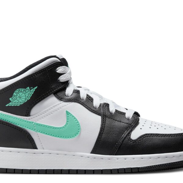Jordan 1 Mid GS 'Green Glow'