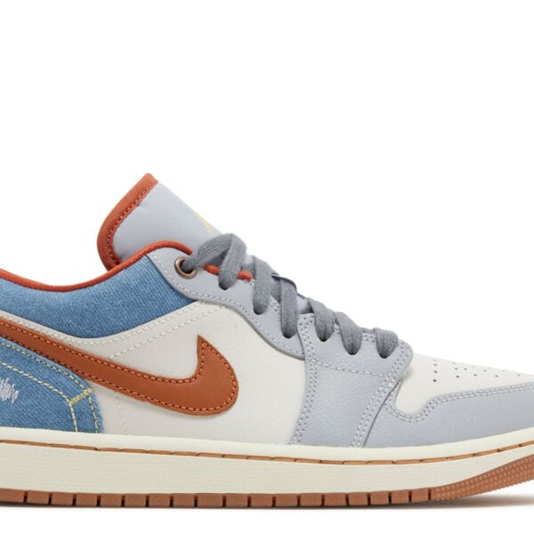 Wmns Jordan 1 Low 'Phantom Denim'