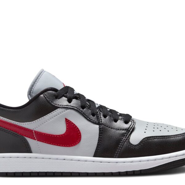 Wmns Jordan 1 Low 'Wolf Grey Gym Red'