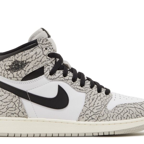 Jordan 1 Retro High OG GS 'White Cement'