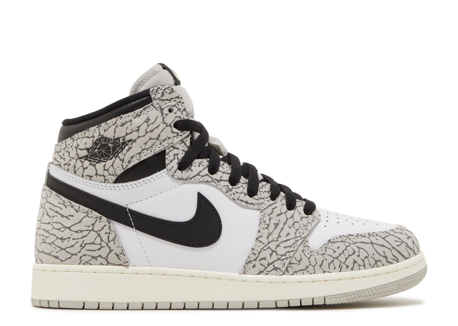 Jordan 1 Retro High OG GS 'White Cement'