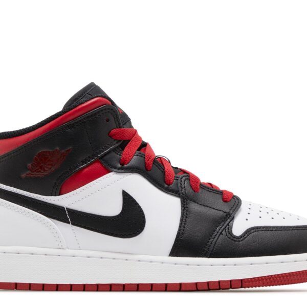 Jordan 1 Mid GS 'Gym Red Black Toe'