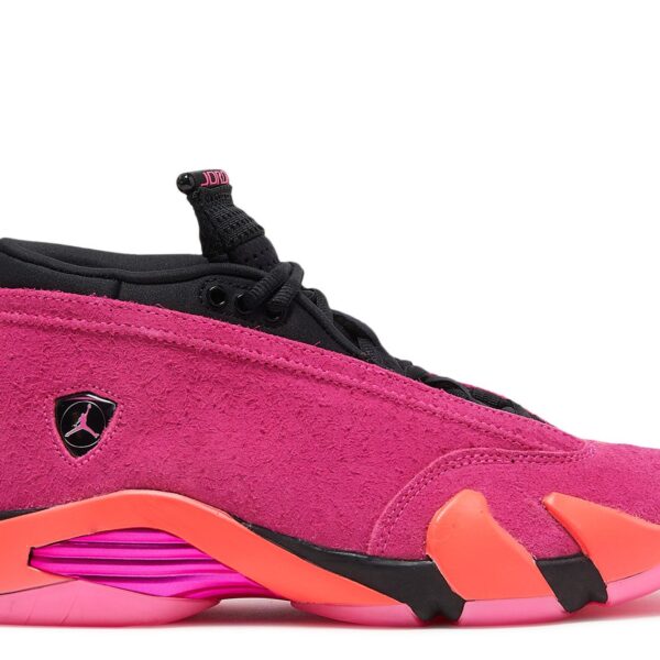 Wmns Jordan 14 Retro Low 'Shocking Pink'