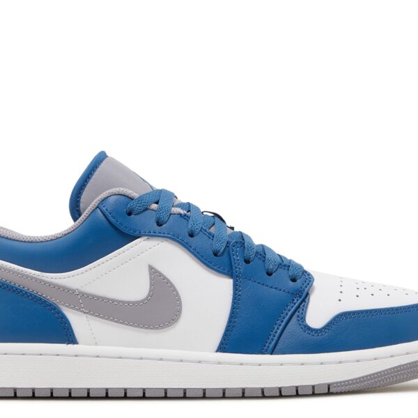 Jordan 1 Low 'True Blue Cement'