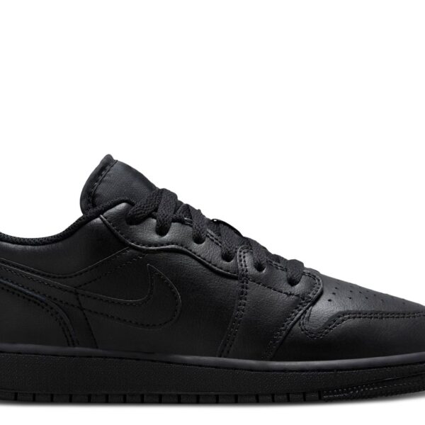 Jordan 1 Low GS 'Triple Black' 2022