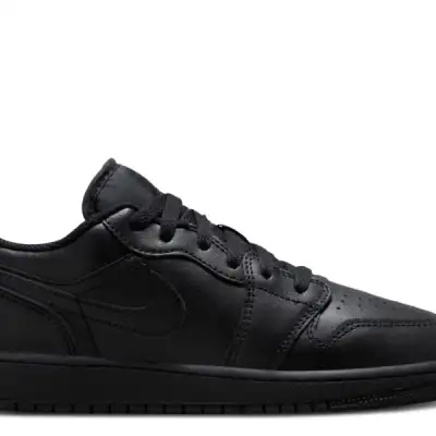 Jordan 1 Low GS 'Triple Black' 2022