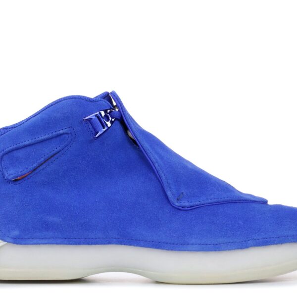 Jordan 18 Retro 'Blue Suede'