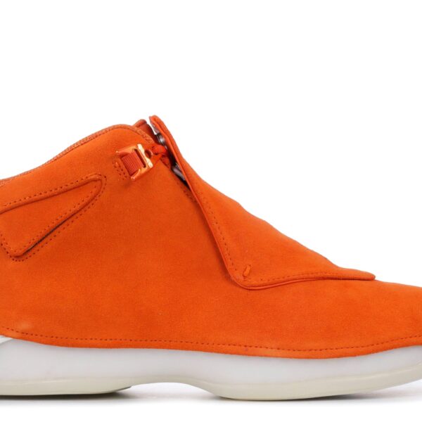 Jordan 18 Retro 'Orange Suede'