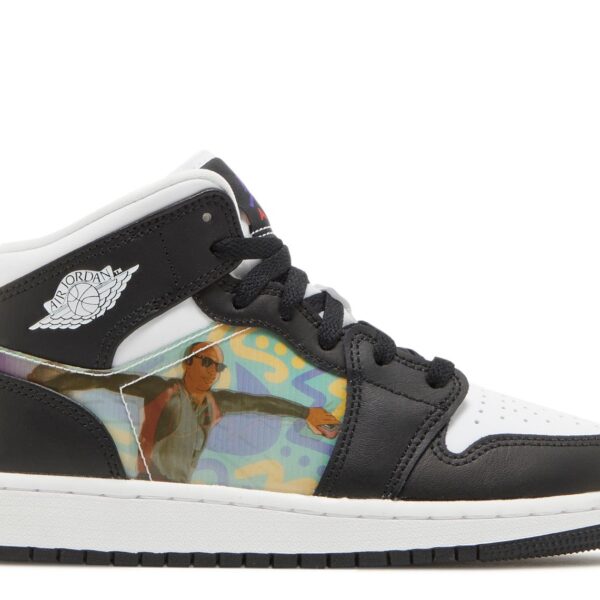 Jordan 1 Mid GS 'Hologram'