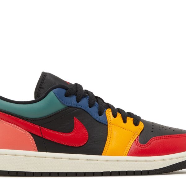 Wmns Jordan 1 Low SE 'Black Multi-Color'