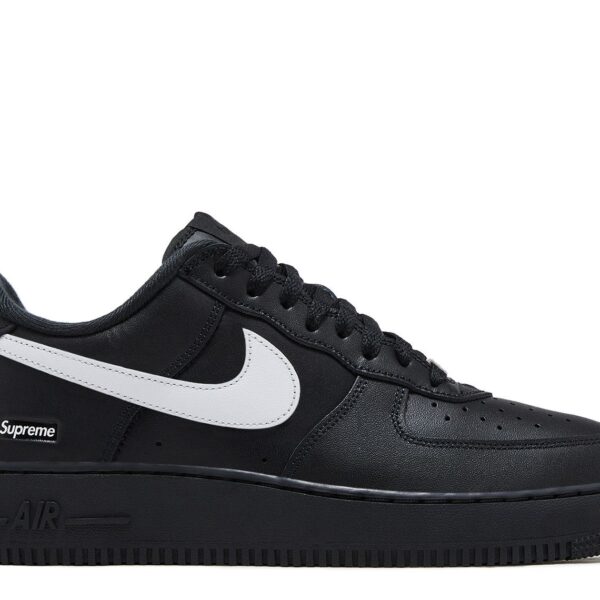 Supreme x Air Force 1 Low 'Box Logo - Black White'