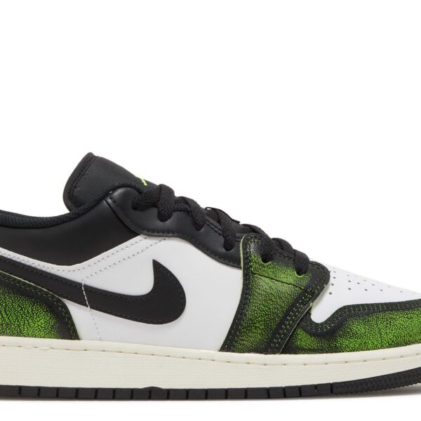 Jordan 1 Low SE GS 'Wear-Away - Electric Green'