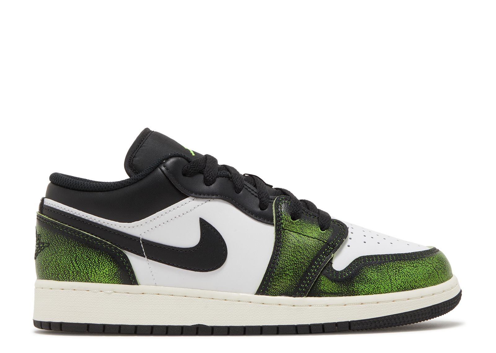 Jordan 1 Low SE GS 'Wear-Away - Electric Green'