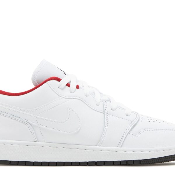 Jordan 1 Low GS 'White Gym Red'