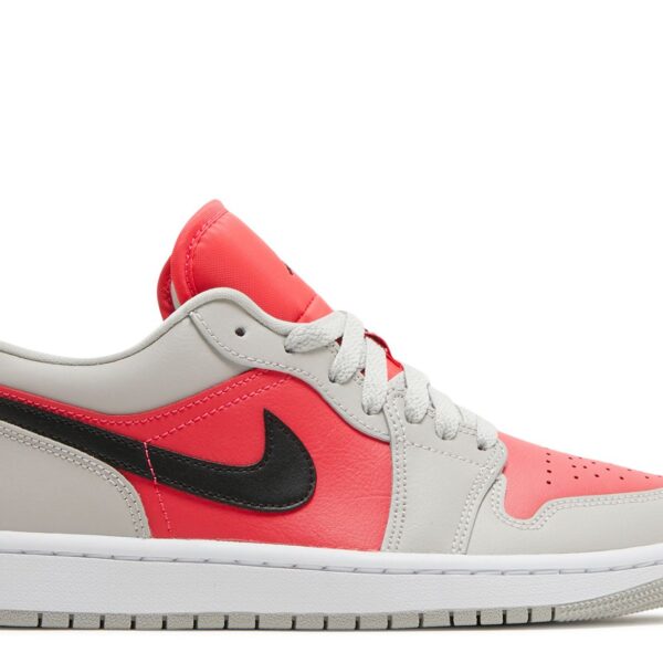 Wmns Jordan 1 Low 'Light Iron Ore Siren Red'