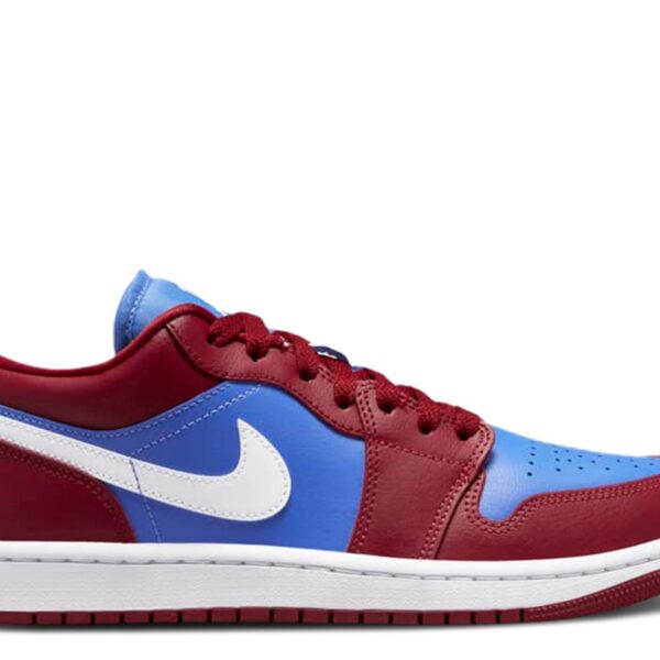 Wmns Jordan 1 Low 'Deep Red Blue'