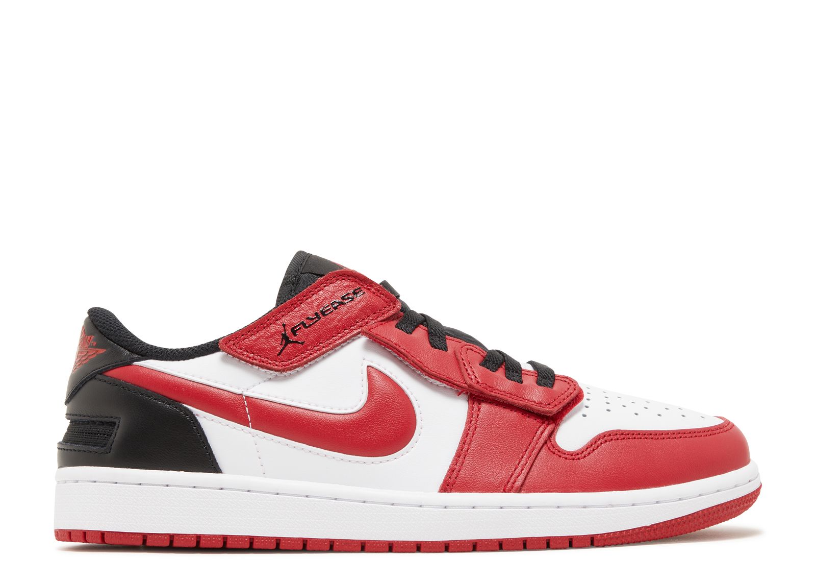 Jordan 1 Low FlyEase 'White Gym Red'