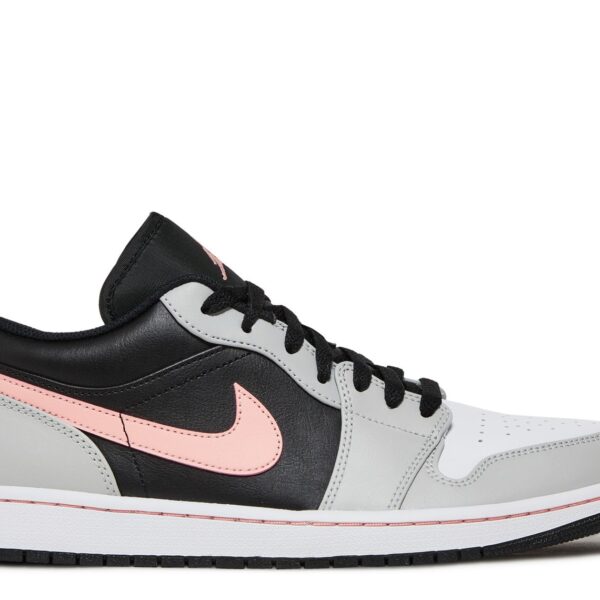 Jordan 1 Low 'Grey Fog Bleached Coral'