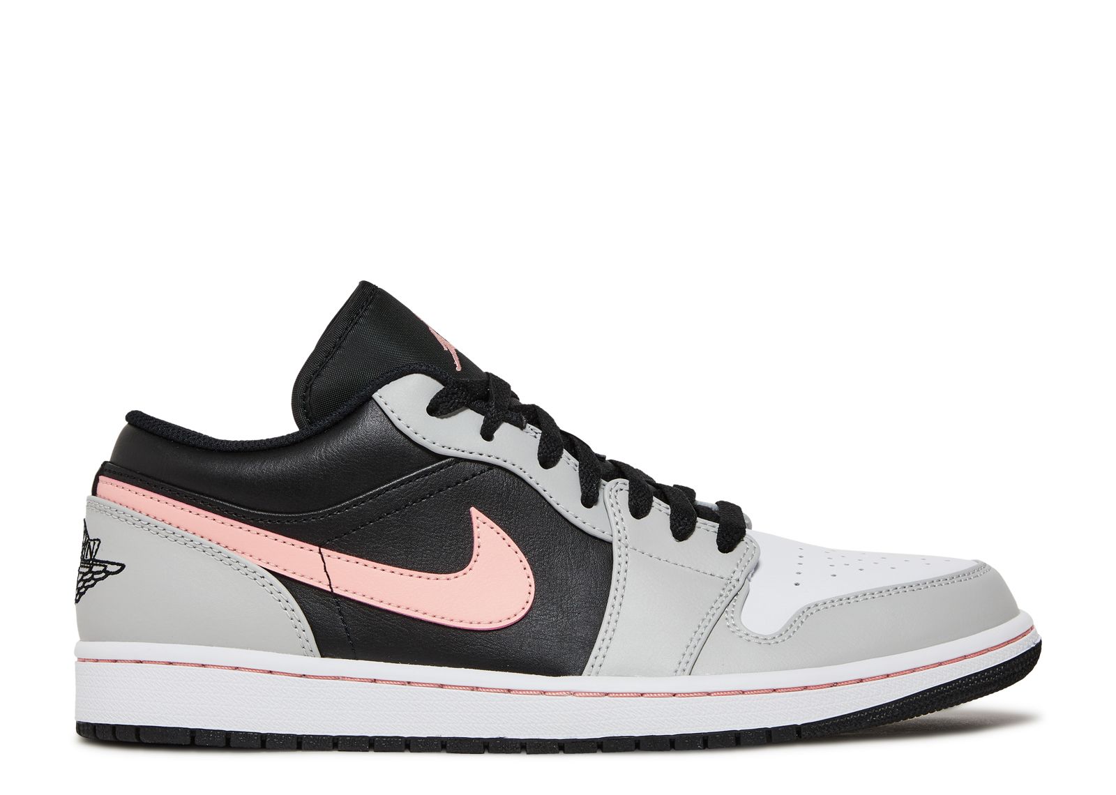 Jordan 1 Low 'Grey Fog Bleached Coral'