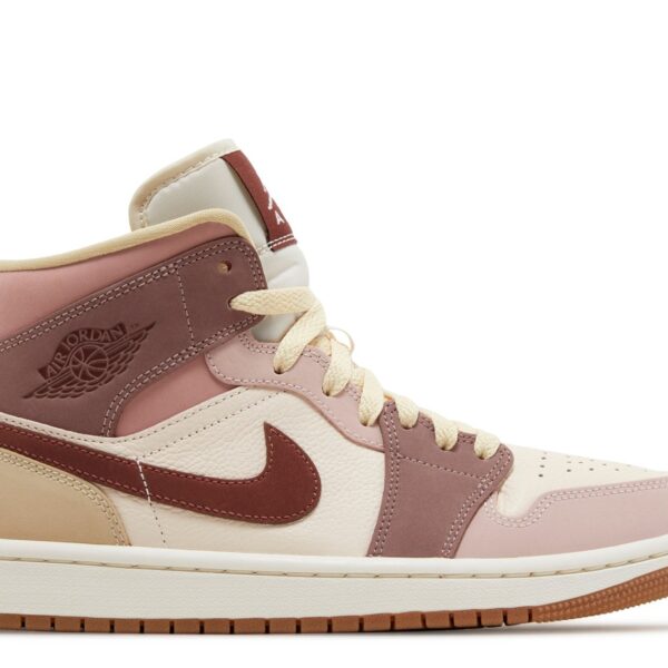 Wmns Jordan 1 Mid SE 'Dark Pony Smoky Mauve'