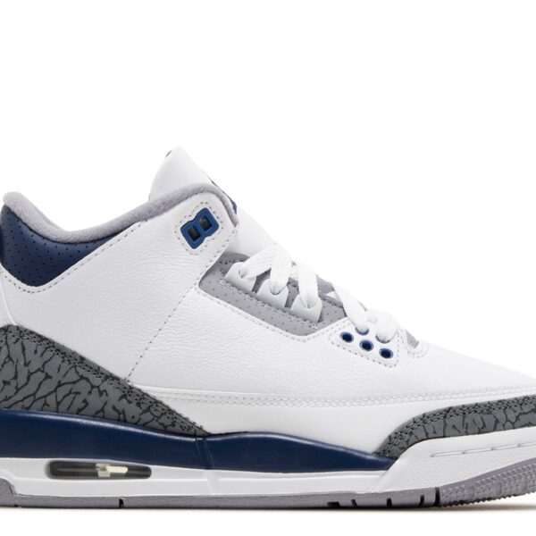 Jordan 3 Retro GS 'Midnight Navy'