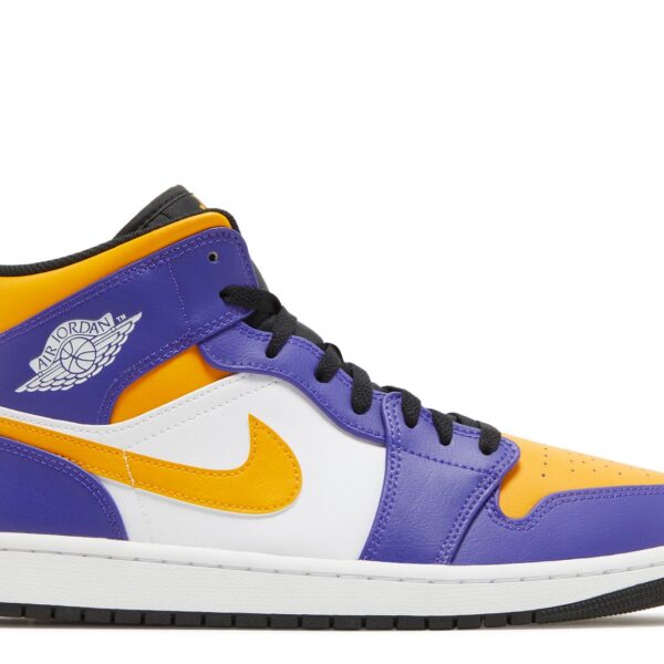Jordan 1 Mid 'Lakers'
