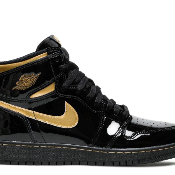 Jordan 1 Retro High OG 'Black Metallic Gold'