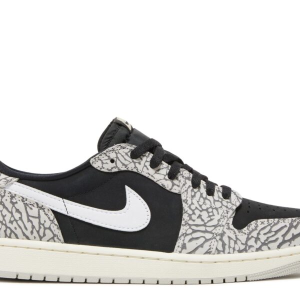 Jordan 1 Retro Low OG 'Black Cement'