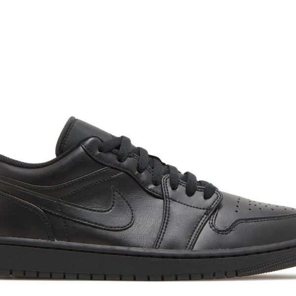 Jordan 1 Low 'Triple Black' 2022