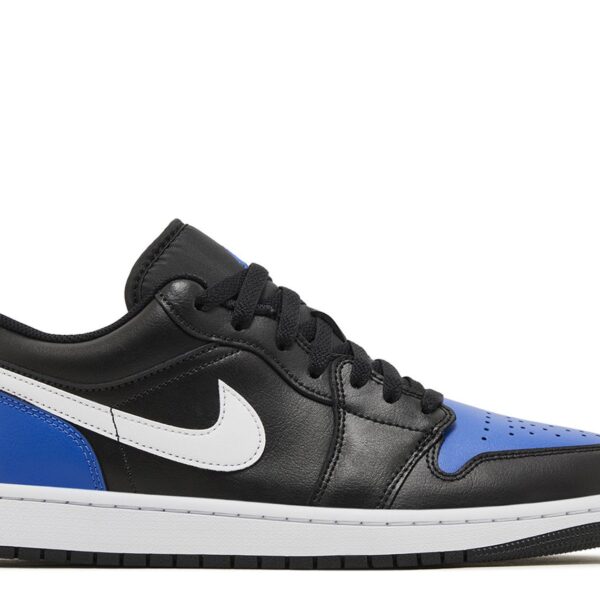 Jordan 1 Low 'Black Royal Toe'