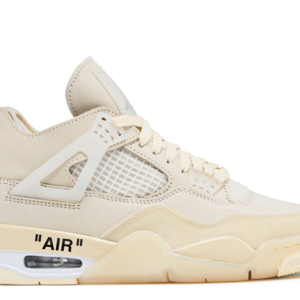 Off-White x Wmns Jordan 4 Retro SP 'Sail'